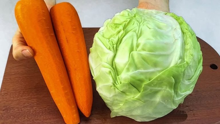 Verbessern Sie Ihre Gesundheit mit dem Kohl-Karotten-Supersalat