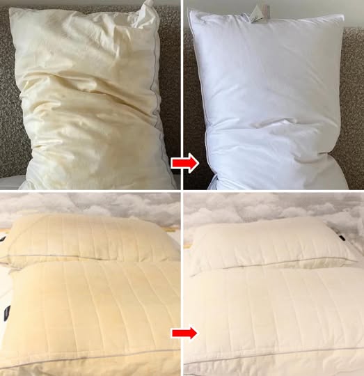 How to wash and disinfect pillows thoroughly, making them look like new