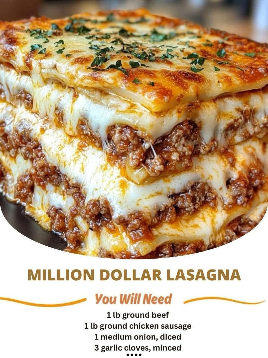  Million Dollar Lasagna 