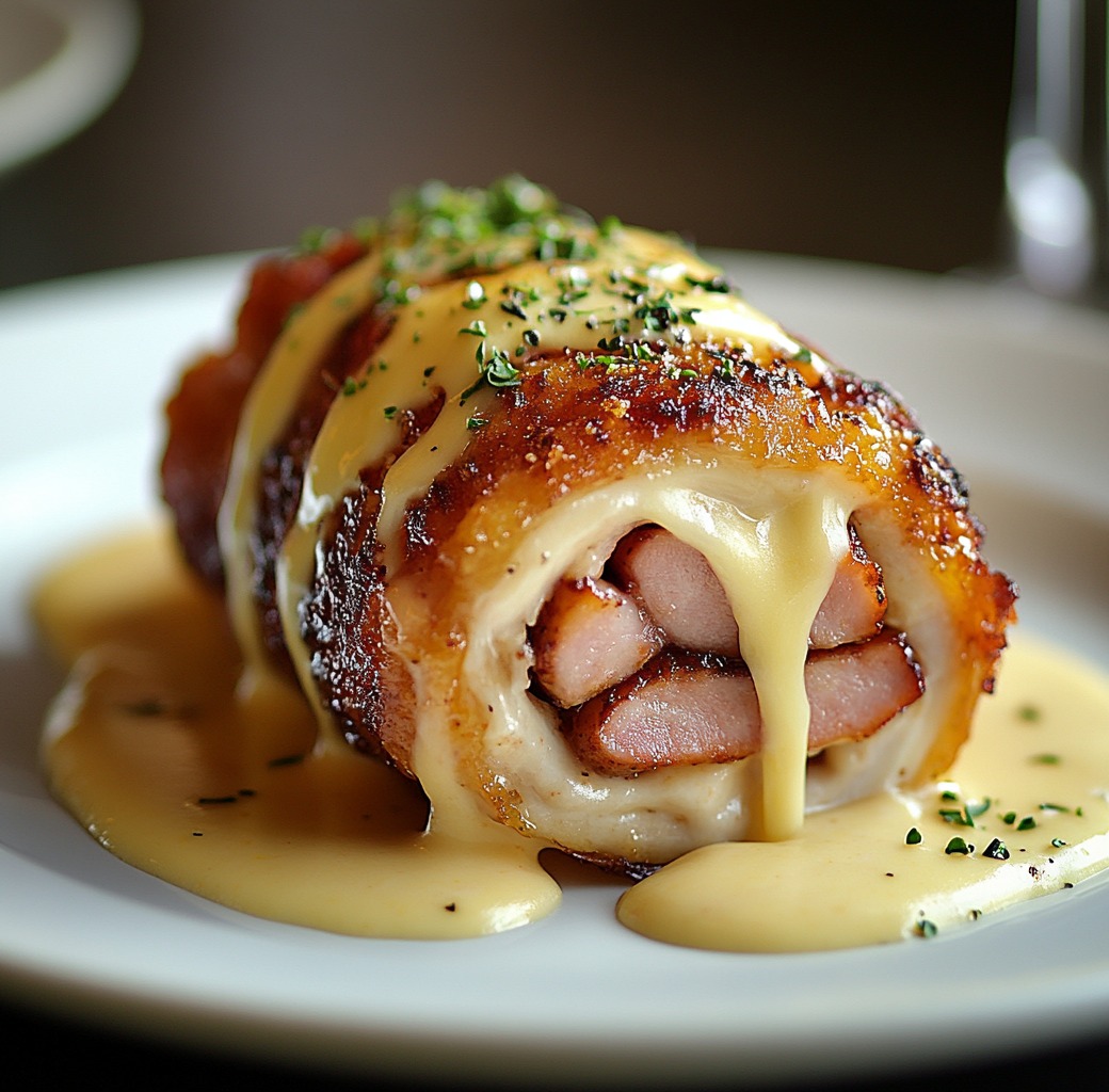 Crispy Chicken Cordon Bleu 