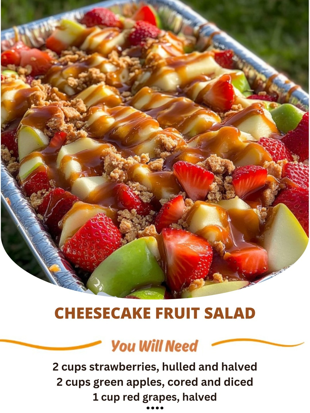 Cheesecake Fruit Salad: A Creamy, Crunchy, and Sweet Treat! 🍓