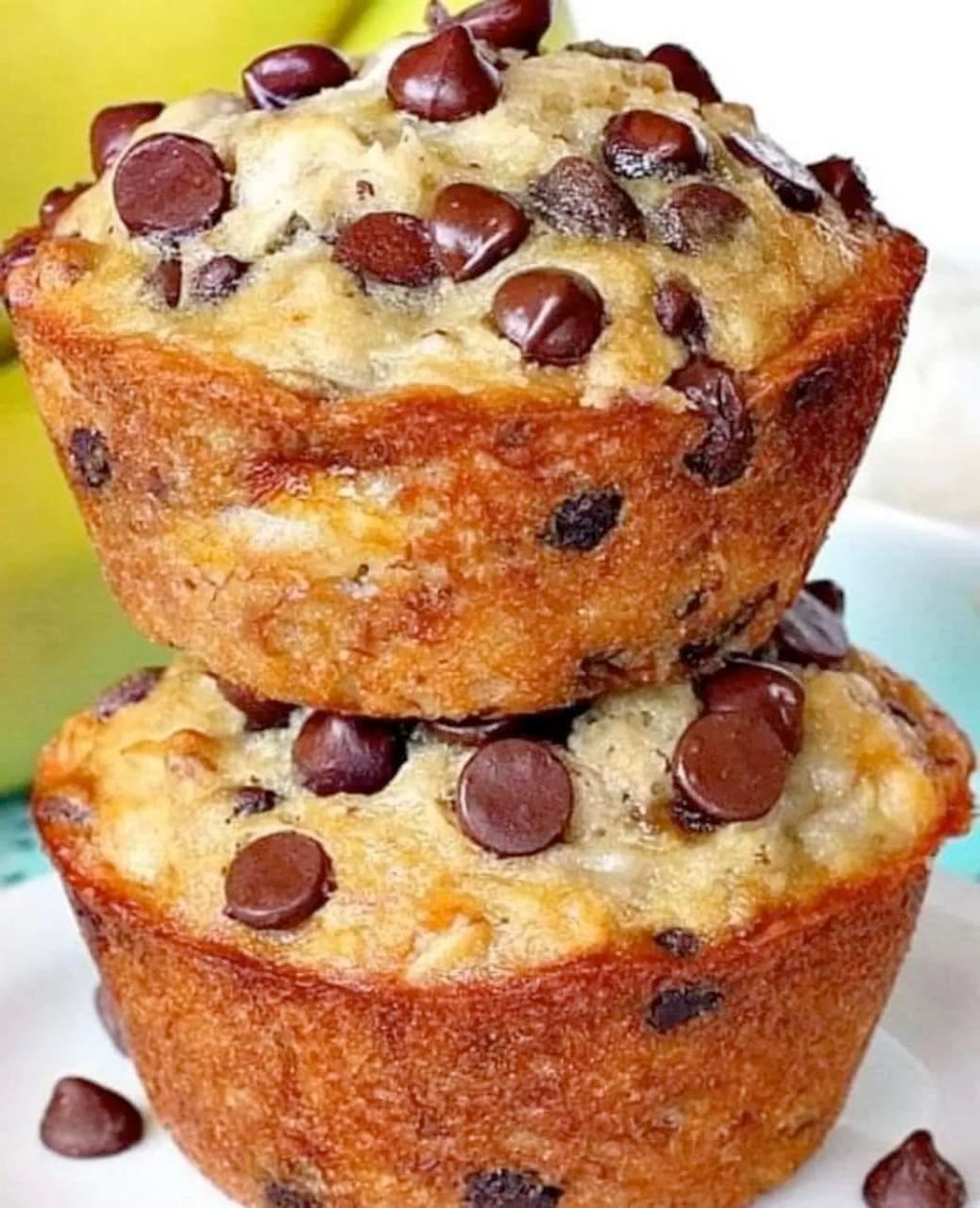 Banana Chocolate Chip Muffins