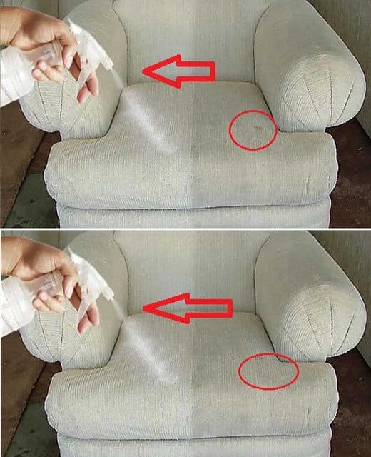 Is your sofa dirty and stained? Here’s the trick to just clean it thoroughly