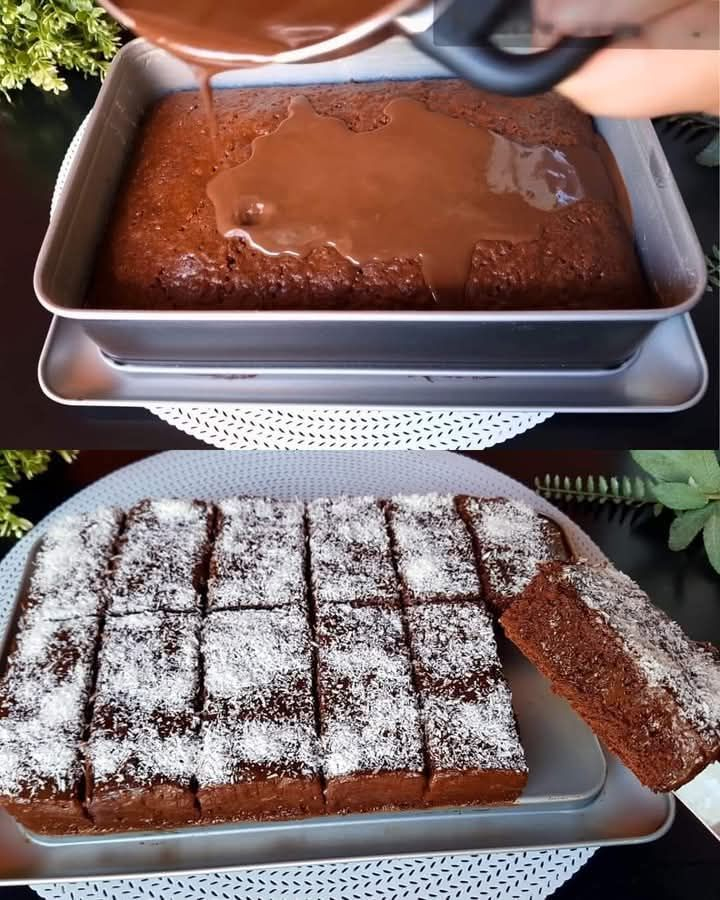 Chocolate Coffee Cake with Chocolate Frosting