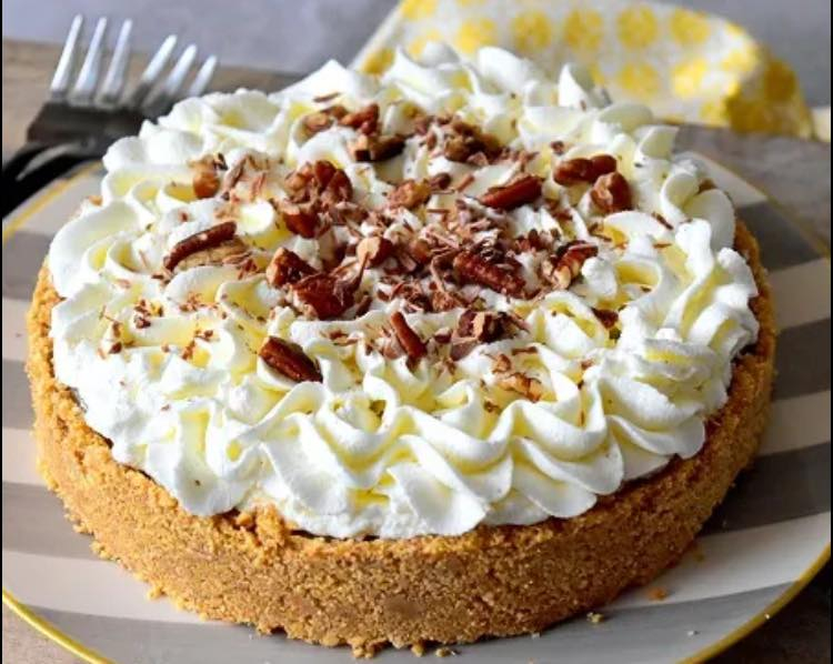 Banoffee pie, banana and caramel tart