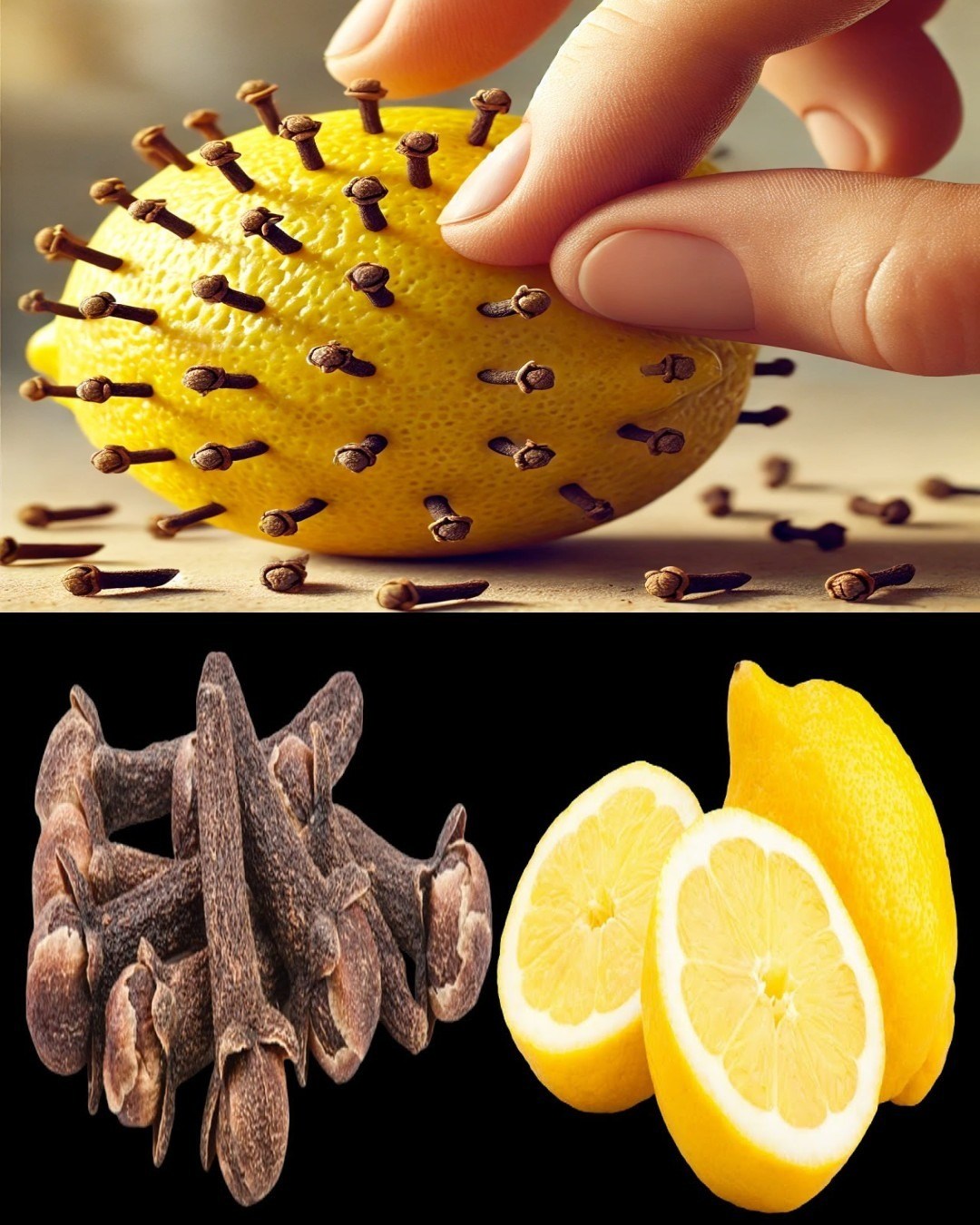 Lemon and cloves – this powerful duo is a must-try! You’ll thank me later…