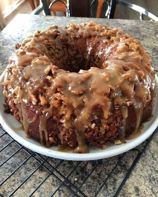 PECAN UPSIDE DOWN CAKE RECIPE