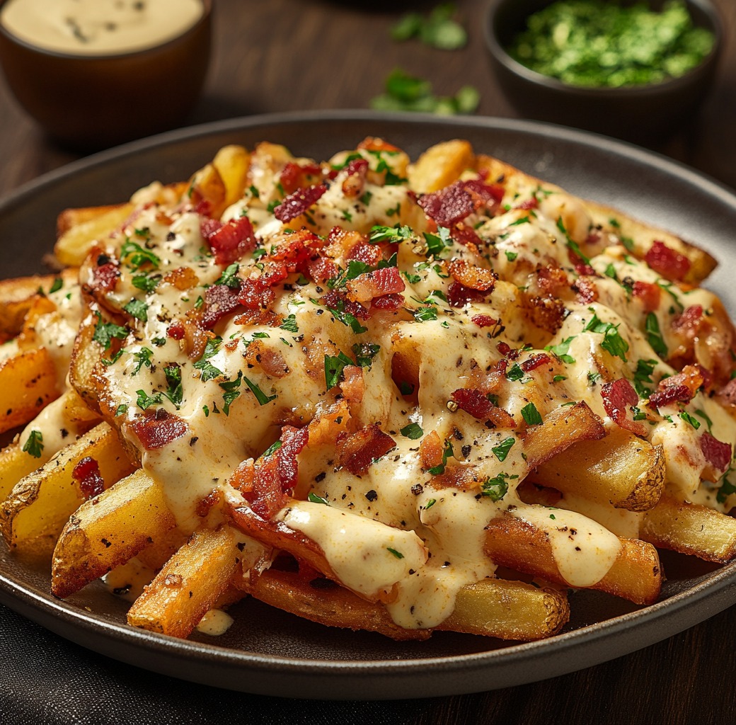 Loaded Bacon Cheese Fries