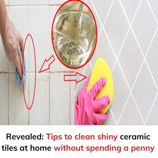 Revealed: Tips to clean shiny ceramic tiles at home without spending a penny