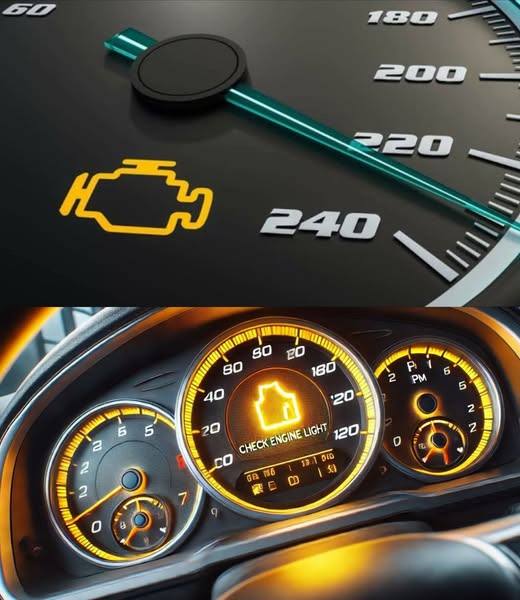 Engine light, takes two seconds to turn off: a trick used by mechanics. Details in the first comment:v