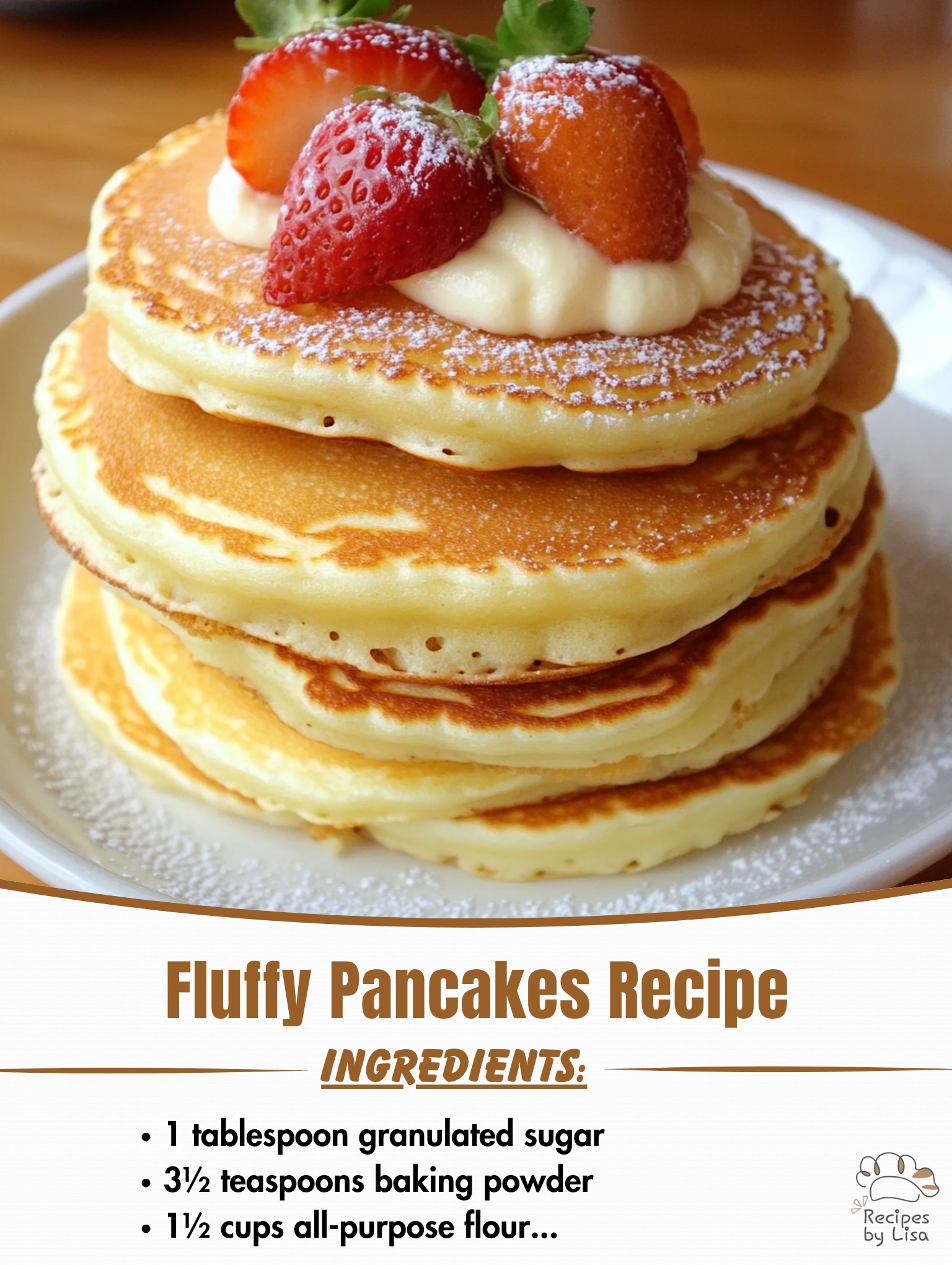 Fluffy Pancakes Recipe 