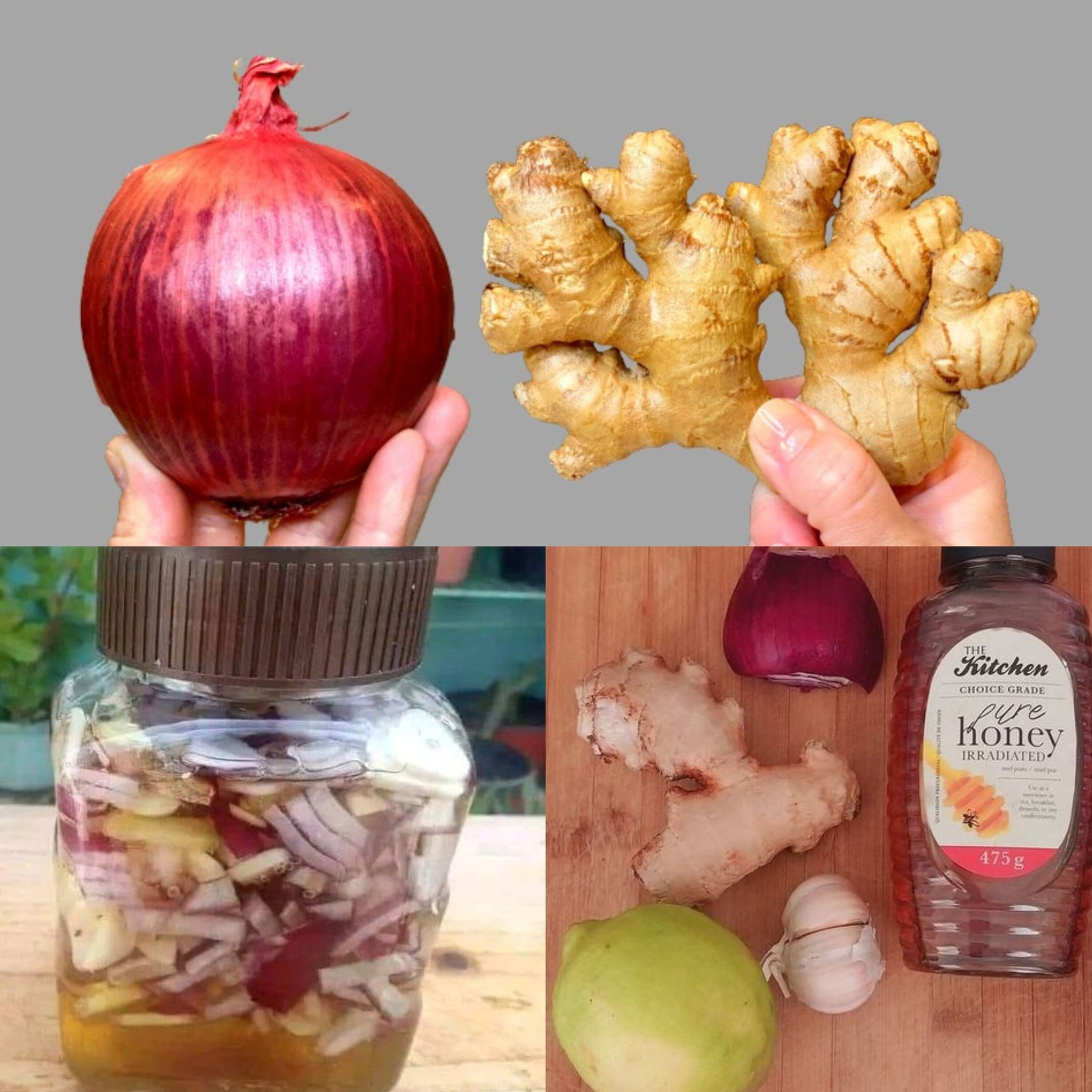 Clear Vision, Sharp Mind & Normal Blood Pressure – The Power of Ginger & Red Onion