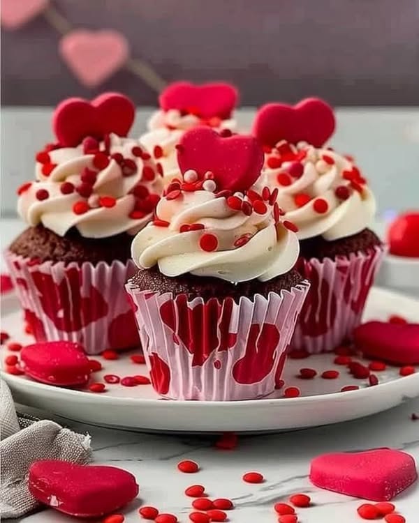 Irresistible Valentine’s Day Cupcakes 💘🧁