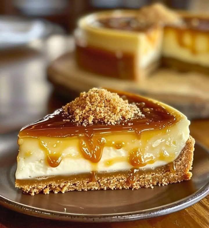 Salted Caramel Crème Brûlée Cheesecake Recipe