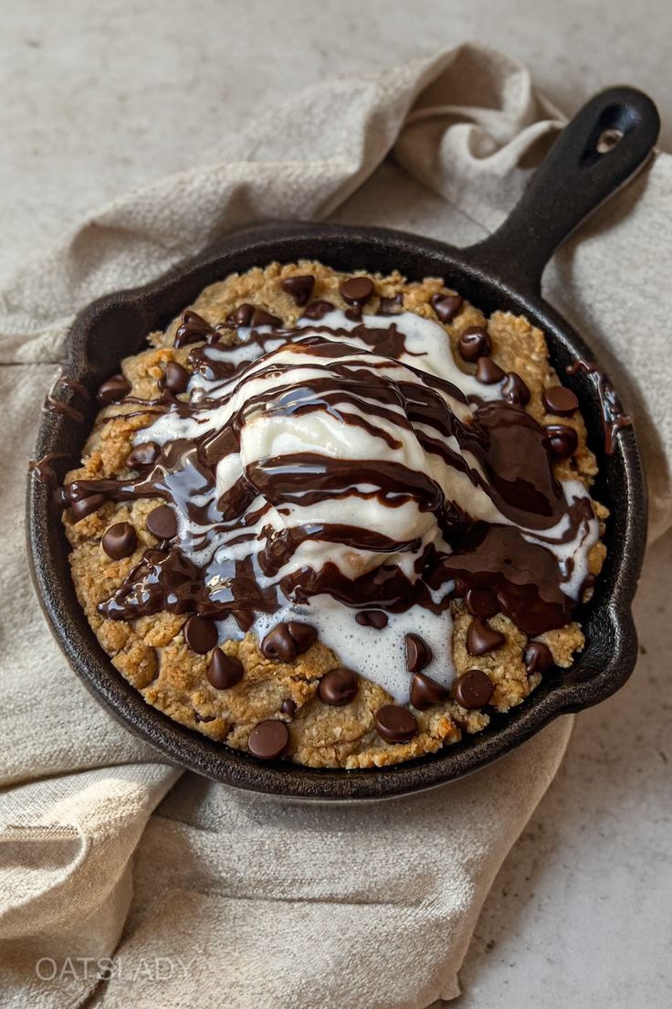 Chocolate Chip Skillet Cookie