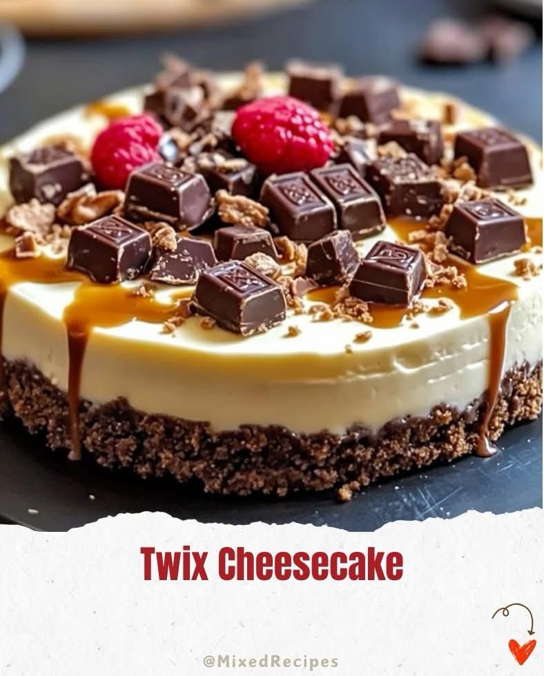 Twix Cheesecake