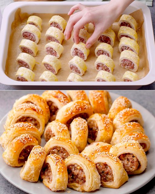 Sausage Rolls: the easy recipe for a popular British appetizer