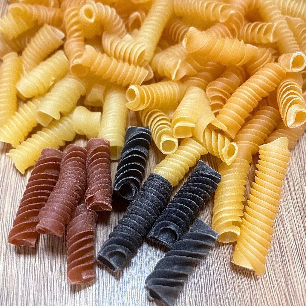 the color of the pasta