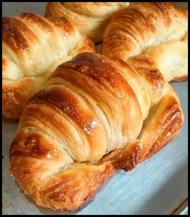 HOMEMADE CROISSANT.