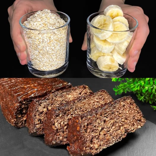 The Best Oatmeal Banana Dessert! 🍌✨ Low-Calorie & Ready in 5 Minutes! (No Sugar)