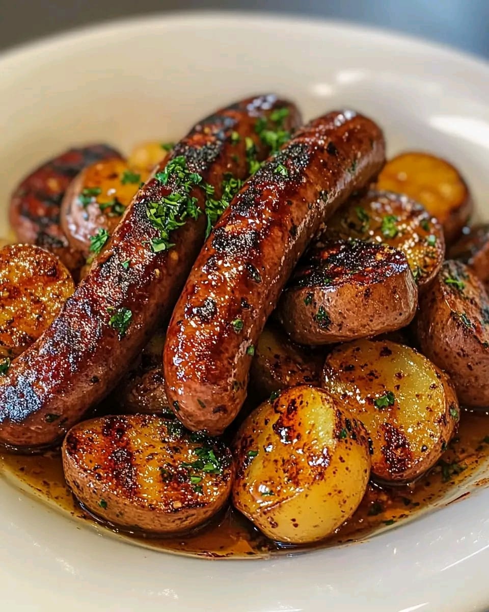 Grilled Sauces and Potato Chips