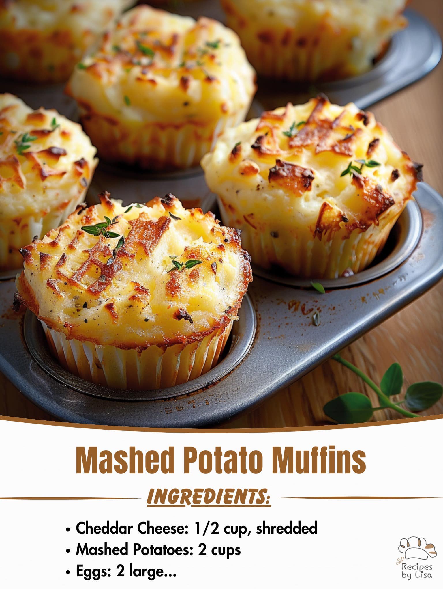 Mashed Potato Muffins 