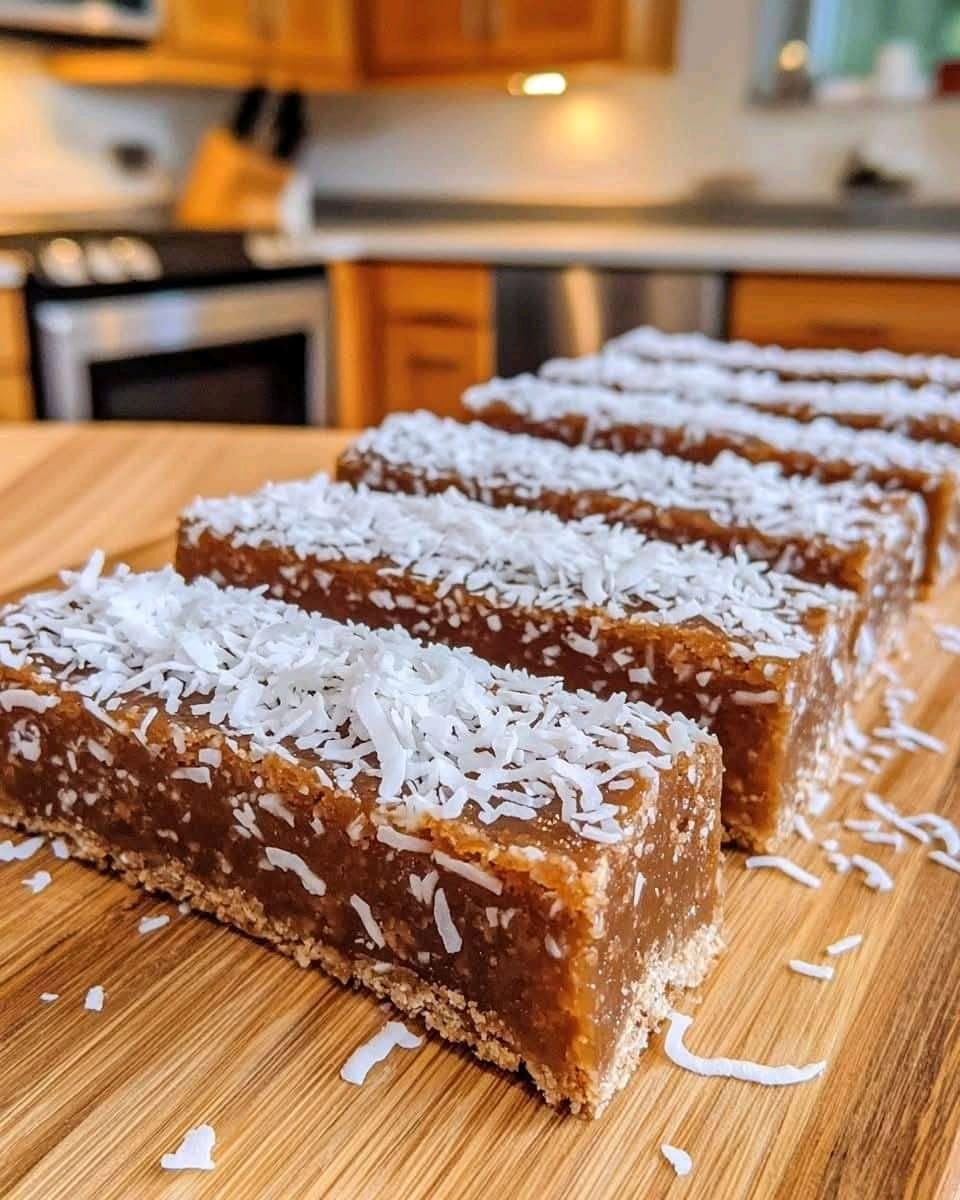 No-Bake Coconut & Date Protein Bars with a Nutty Crunch