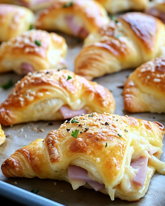 Ham and Cheese Crescent Rolls