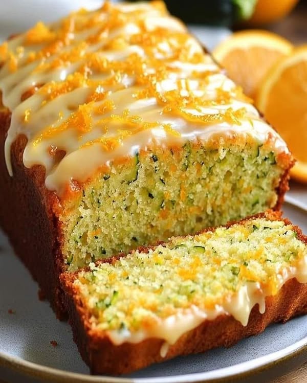 Easy orange Zucchini Heaven Bread