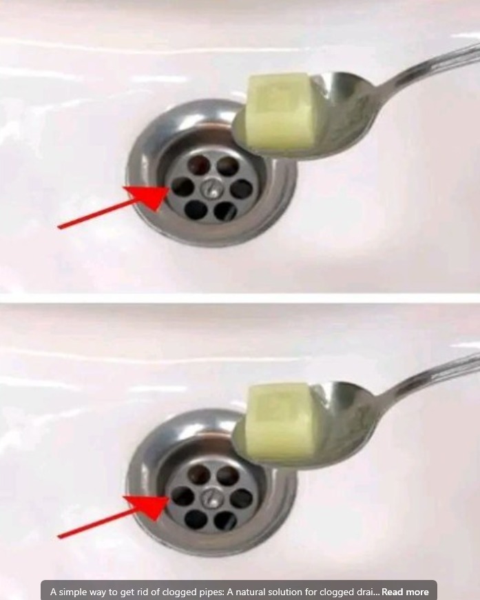 « A Simple and Natural Solution to Get Rid of Clogged Pipes »