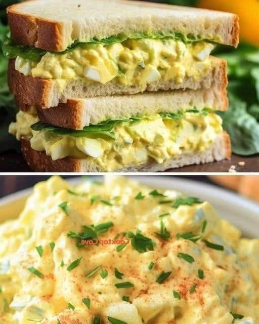 Hands down, the best egg salad sandwich I’ve ever tasted!