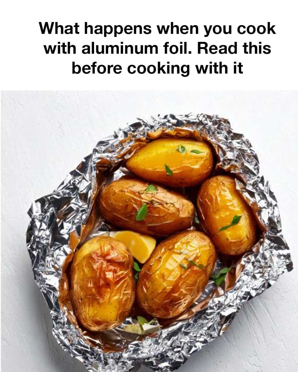 Cooking with aluminum foil is a common practice in many kitchens