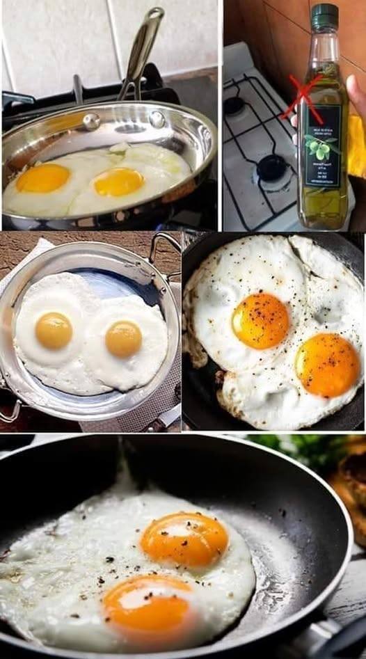 How to Make Fried Eggs Without Using Oil