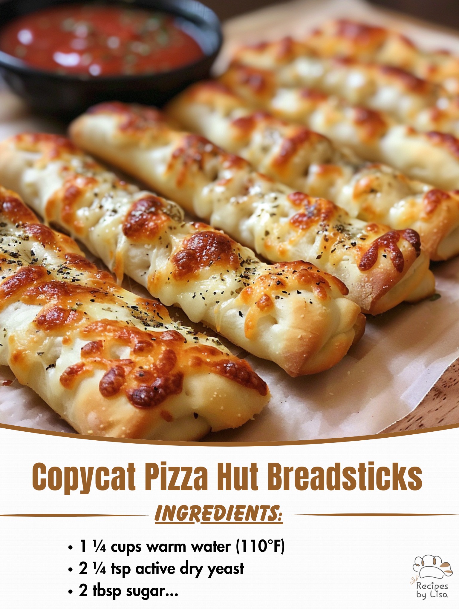 Copycat Pizza Hut Breadsticks