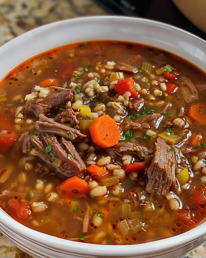 Hearty Beef and Barley Soup