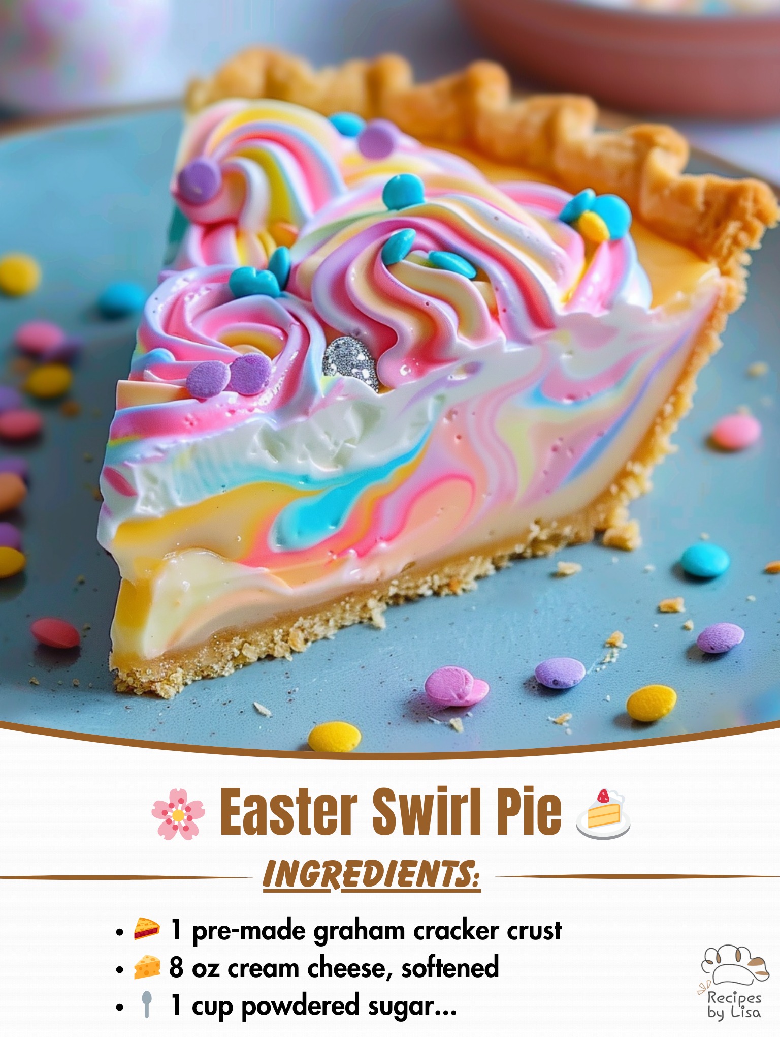 Easter Swirl Pie