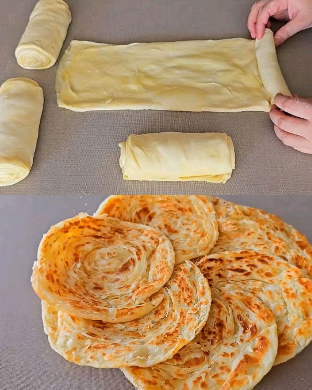 Flaky Layered Butter Pastry