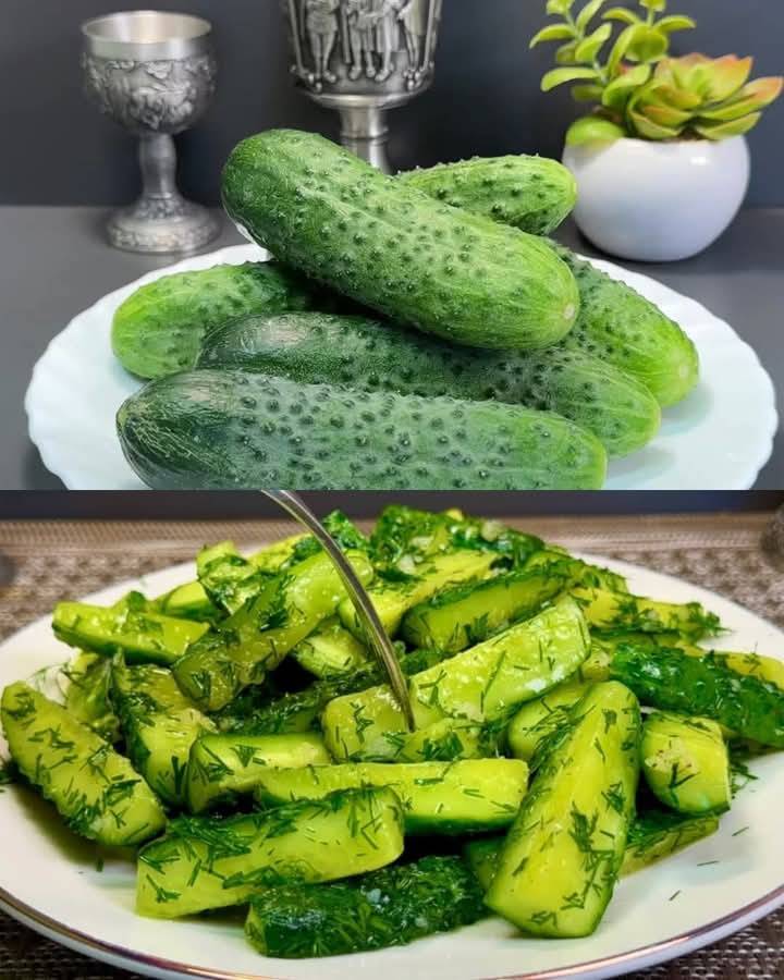 Cucumber snack