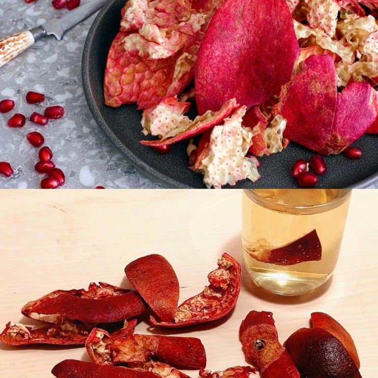 Discover the hidden treasure of the pomegranate peel: don’t throw it away!