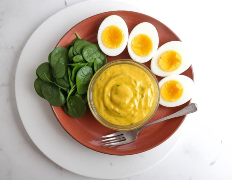 Homemade Mayonnaise with Boiled Eggs Recipe