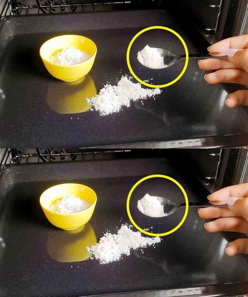 How to clean the oven quickly and effortlessly with the salt trick?