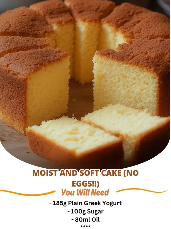 Moist and Soft Cake (No Eggs!): A Dairy-Free Delight That’s Irresistibly Tasty!