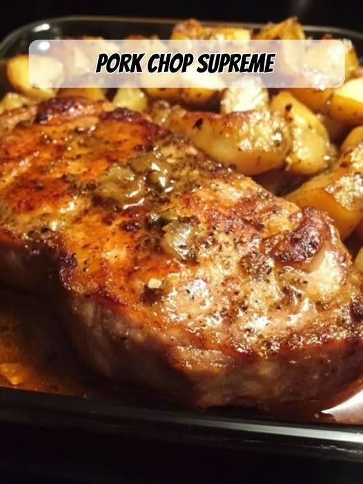 Supreme pork chops