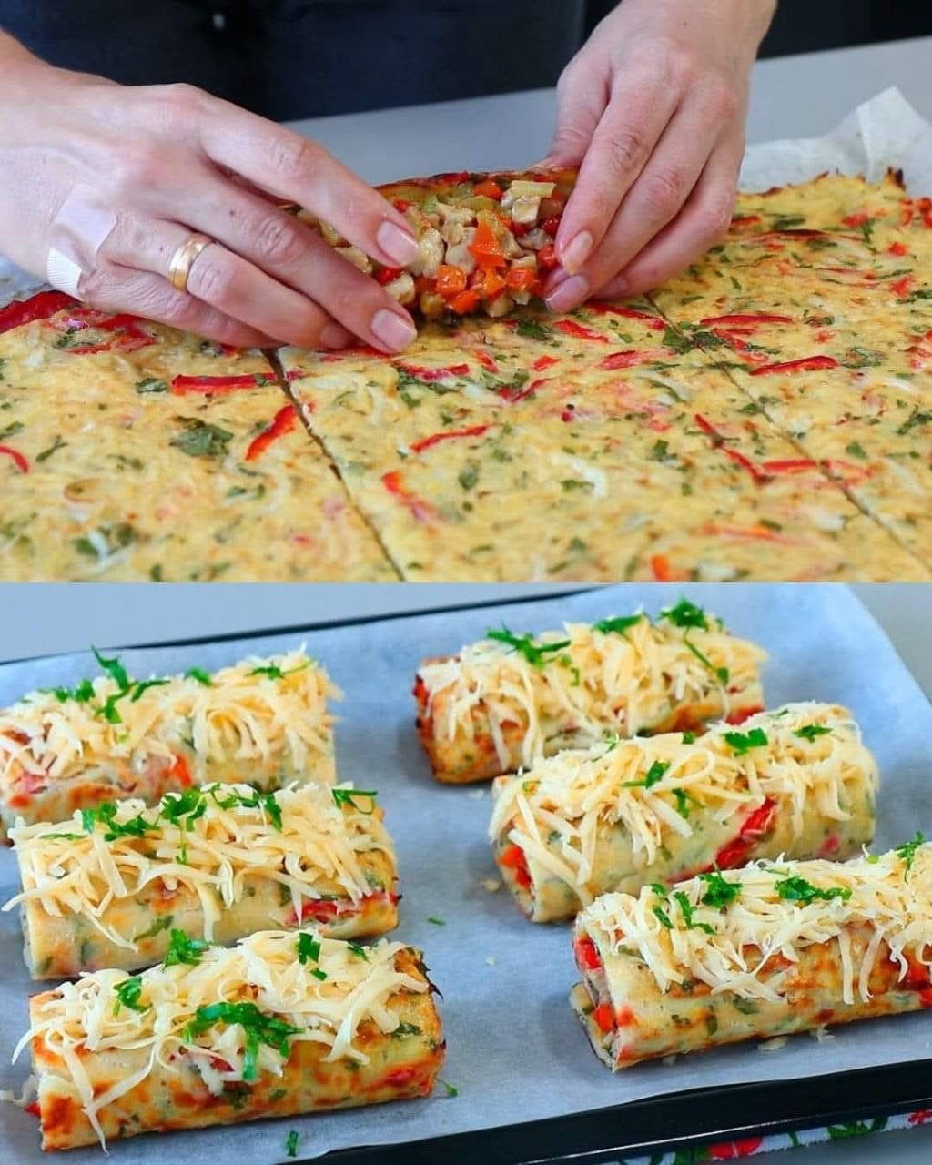 savory potato roll-ups