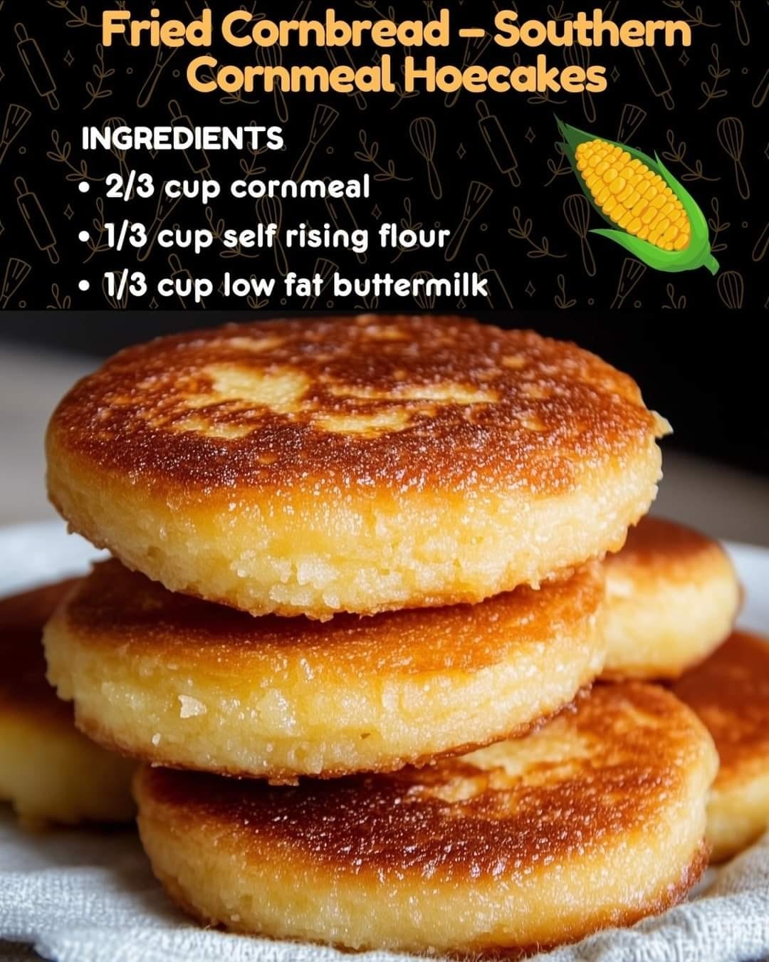 Fried Cornbread – Don’t LOSE this Recipe 