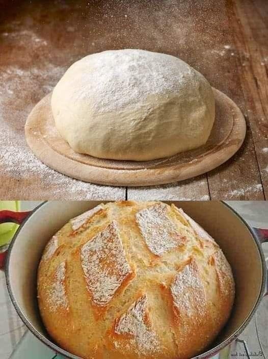 This bread recipe that doesn’t require kneading is very simple. Moreover, it always amazes visitors.