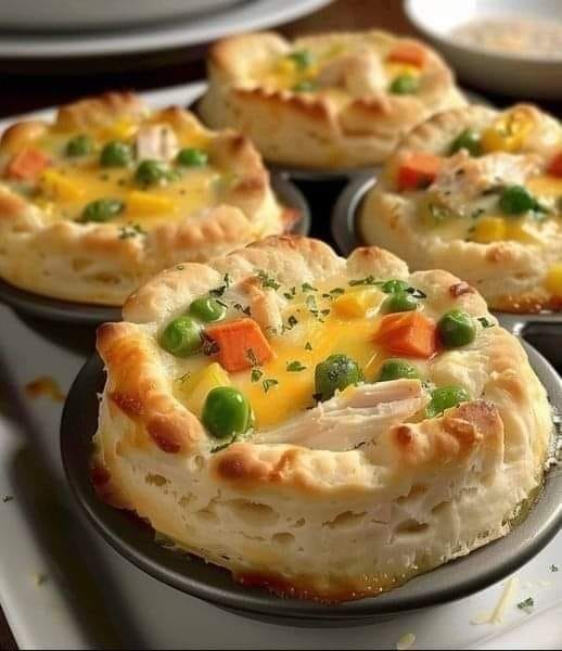 Mini Chicken Pot Pies