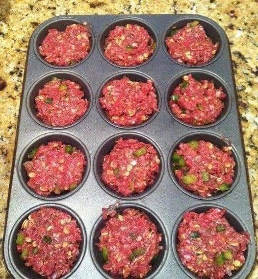 Hands down the best meatloaf muffins ever