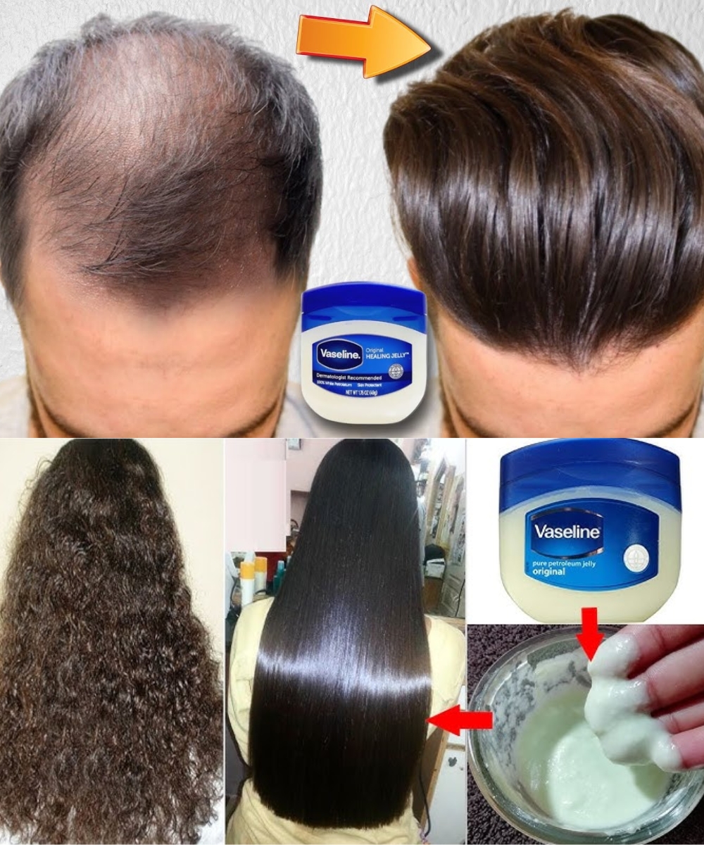 Apply Vaseline to your hair once and you will not believe the length and thickness of your hair