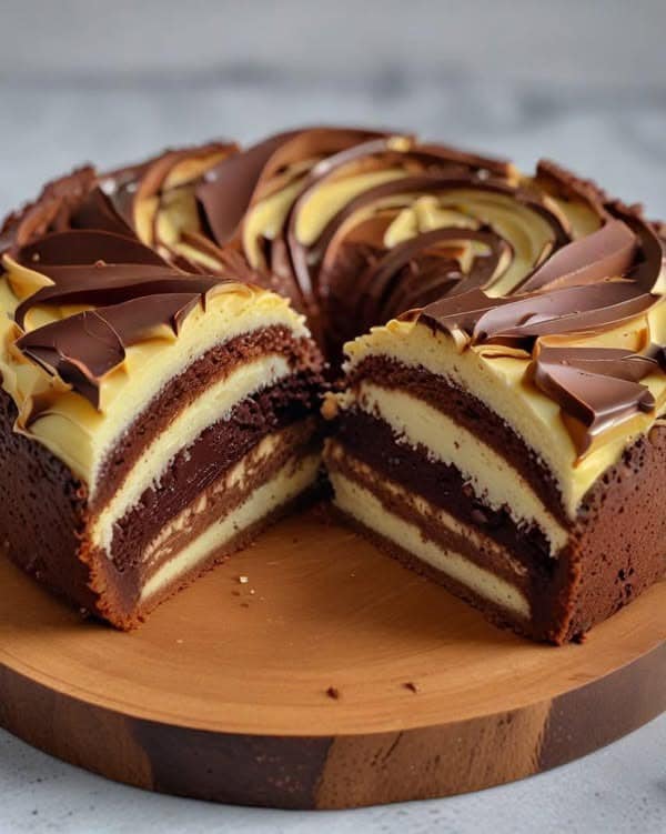 Vanilla Chocolate Marble Cake Recipe: A Timeless Classic